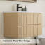 Base de meuble-lavabo mural 30 po seulement, armoire flottante Wood Tune