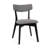 Putnam Upholstered Dining Chairs with Curved Back & Rubberwood Legs -298005054-322568970