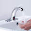 Robinet de lavabo de salle de bain automatique sans contact avec fonction de mélange d'eau chaude et froide