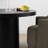 47" Solid Round Pedestal Kitchen Dining Table-1684990774