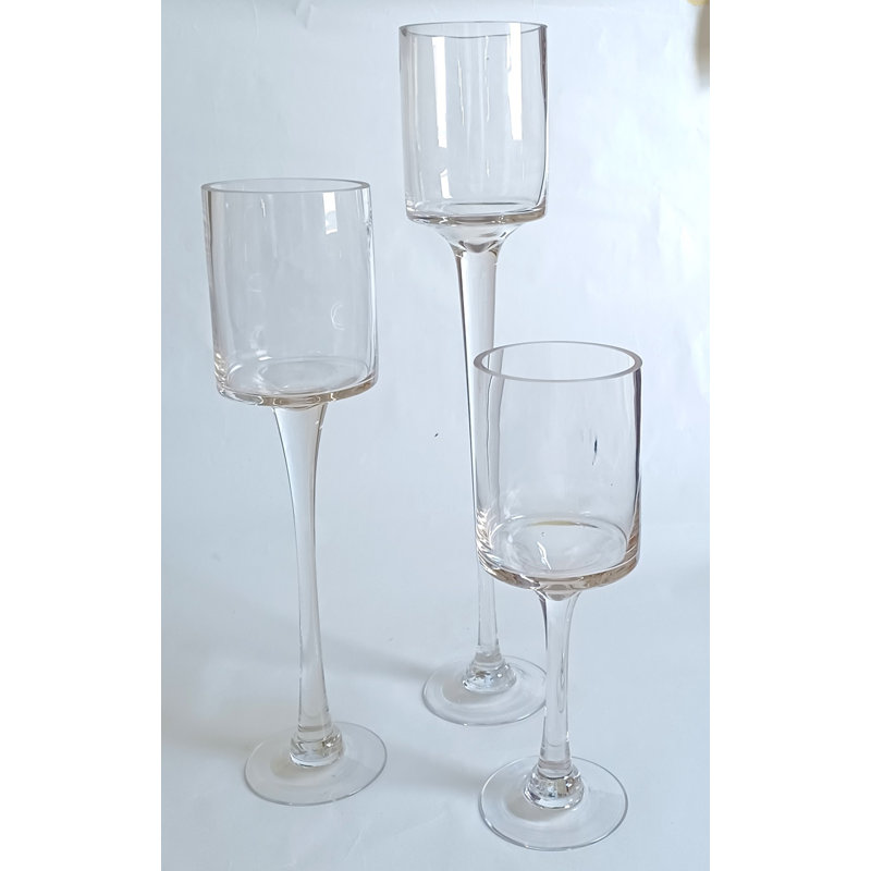 20'' H Glass Candle Accessories