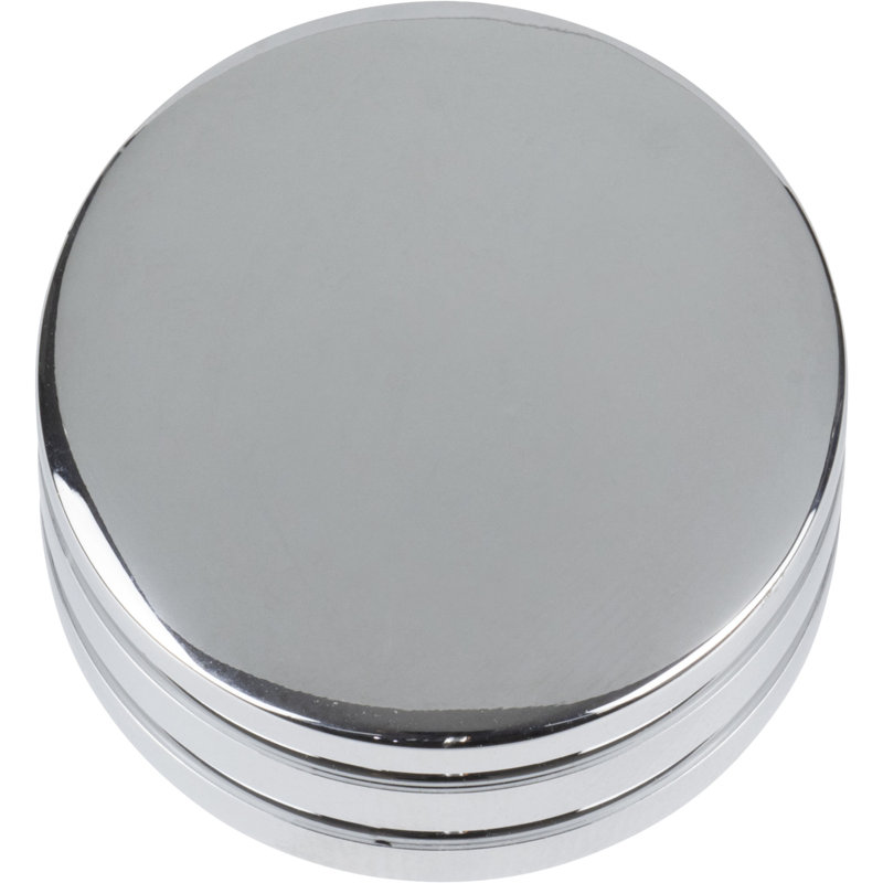 Griffith 1.25" Diameter Mushroom Knob, Polished Chrome