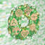 Murale porte-couronne irish celtique