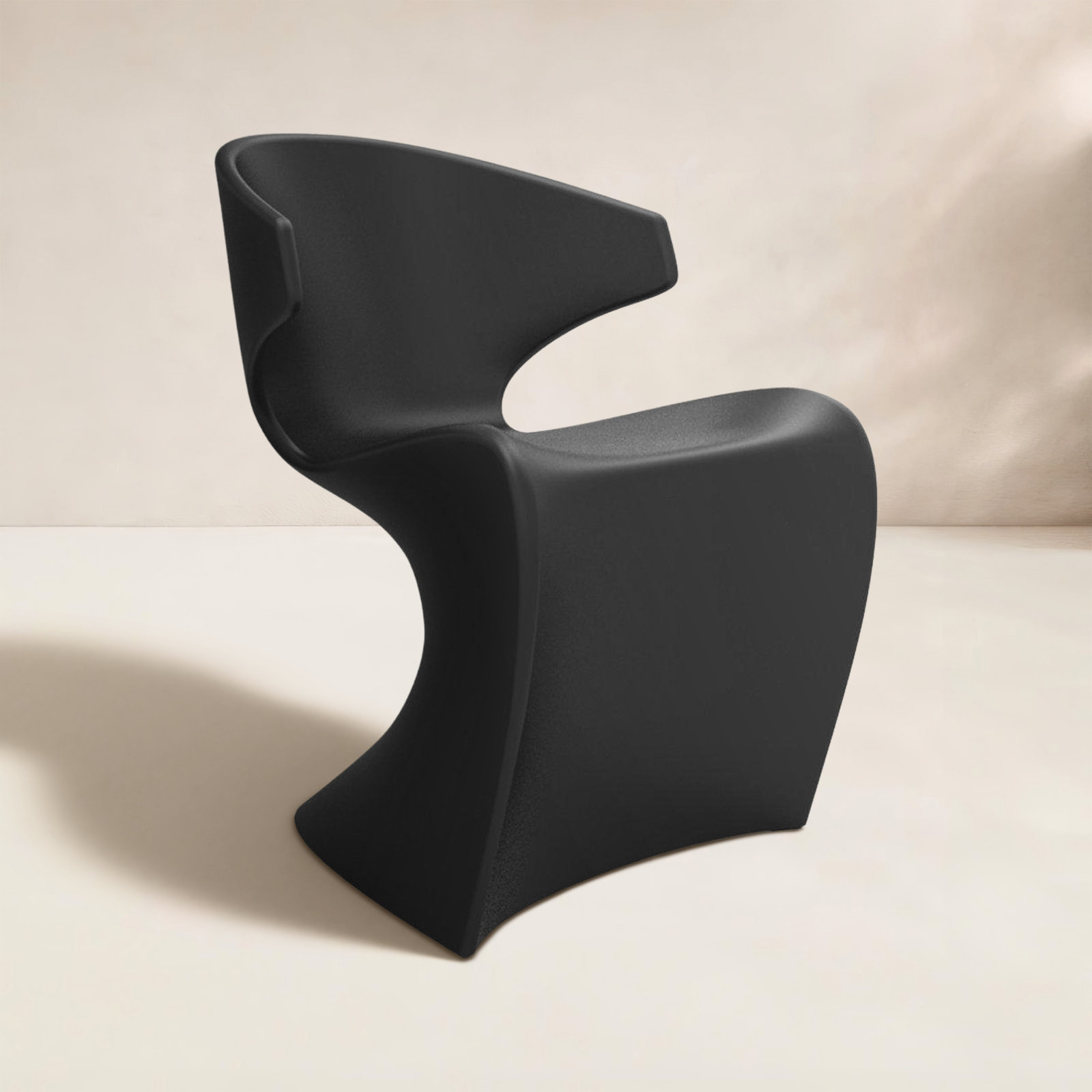 Wing Patio Armchair, Black