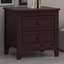 Table de chevet 2 tiroirs Mid Century-129045528