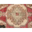 Tapis de luxe, tapis de 4,6 x 6,8 pi, tapis rétro, tapis turcs, tapis de chambre à coucher, tapis de luxe rose