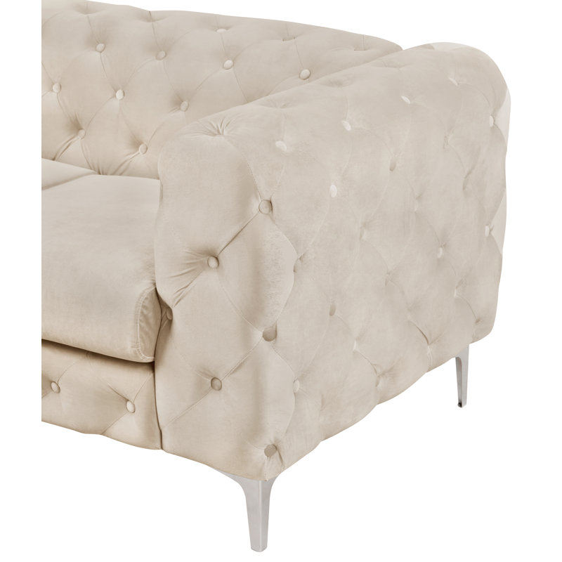 Ensemble de salon 2 pièces Rohrbach, Beige