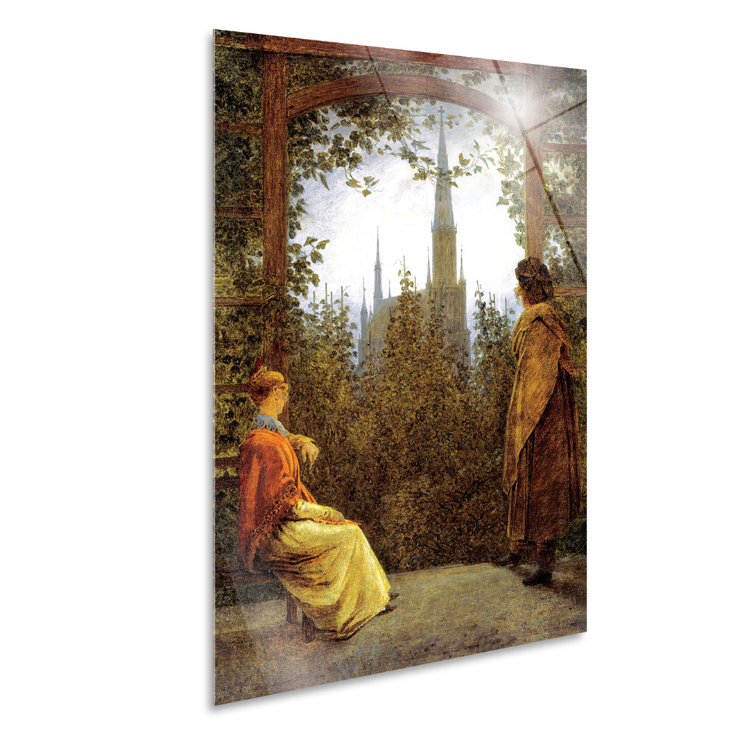 Wandbild Das Sommerhaus von Caspar Friedrich