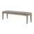Linen Blend Upholstered Bench