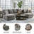Upholstered U-Shaped Sectional-82268321