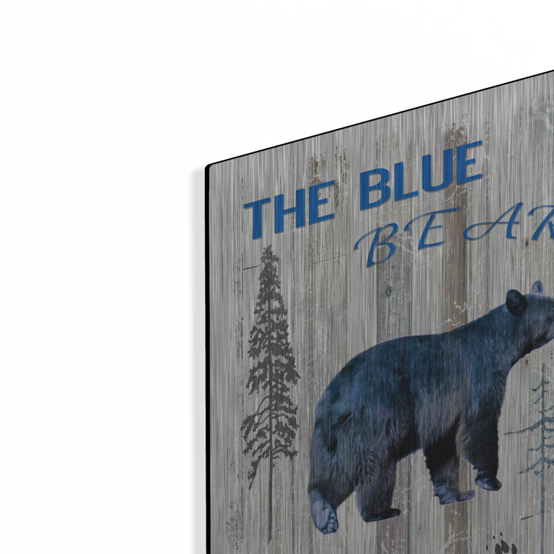 «The Blue Bear» par Lightbox Journal, H 16 po x l 12 po