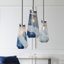 Luminaire suspendu conique à 1 lumière Romee