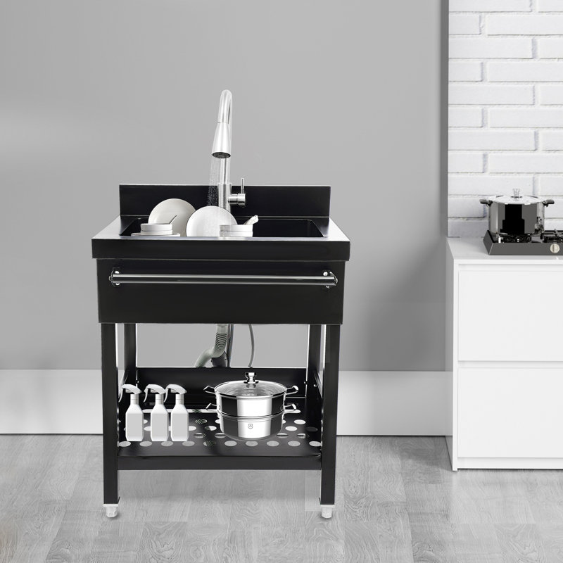Stainless Steel Kitchen Sink With Faucet