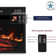 Yazlen 23'' W Electric Fireplace Insert