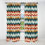 Scandinavian Grace Chevron Motif I - Rideau à chevrons - Rideau à chevrons occultant - 1 panneaux-107555514