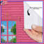 Pink Brick Wall Window Shower Curtains Extra Long-129136422
