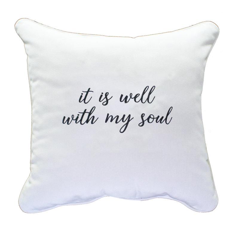 Square Indoor/Outdoor Pillow Cover & Insert