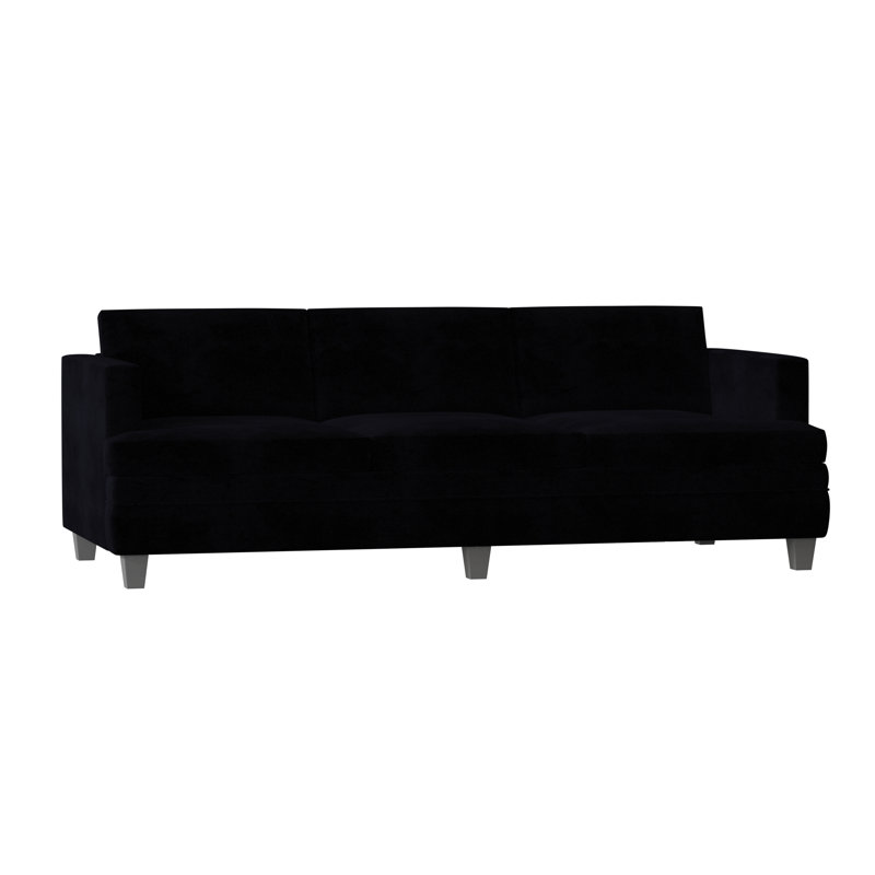 Todd Upholstered 90'' Sofa, Gabrielle Pearl, Mossy Gray