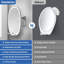 Miroir de douche mural anti-buée Fogless-1989312251