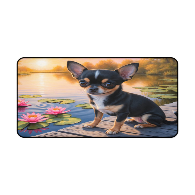Polyester Desk Pad, 31.5x15.5
