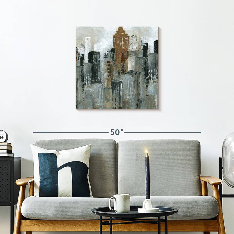 Peinture Intersection, H 24 po x l 24 po