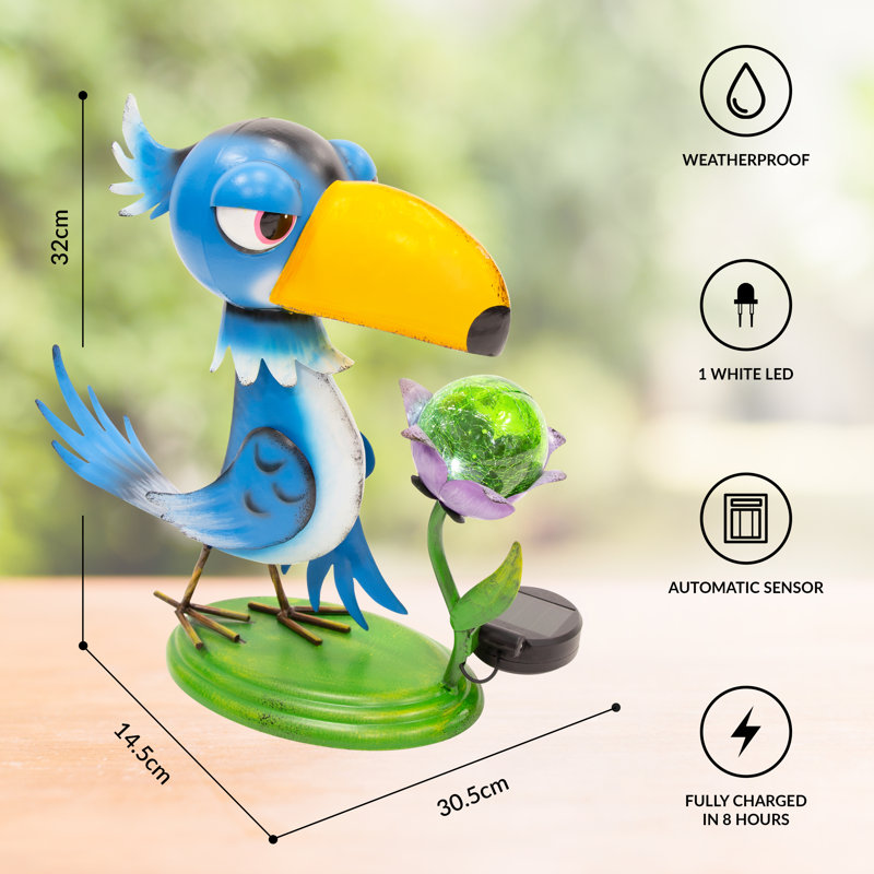 Weather Resistant Metal Animals Garden Accents Accessories