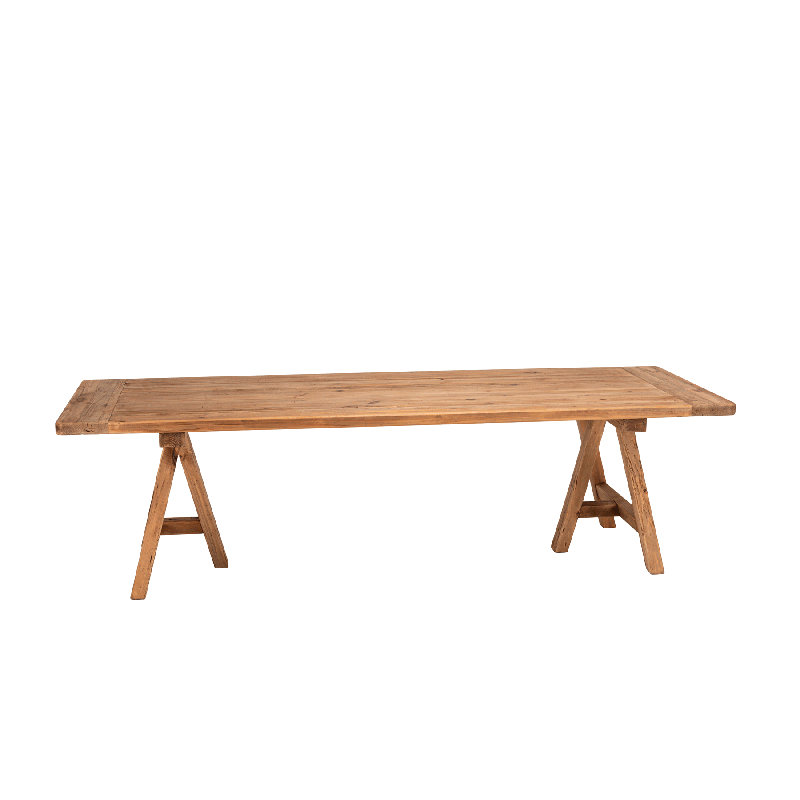 Libourne Pine Solid Wood Dining Table