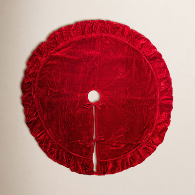 Hubbert Plush Velvet Christmas Textile Collection