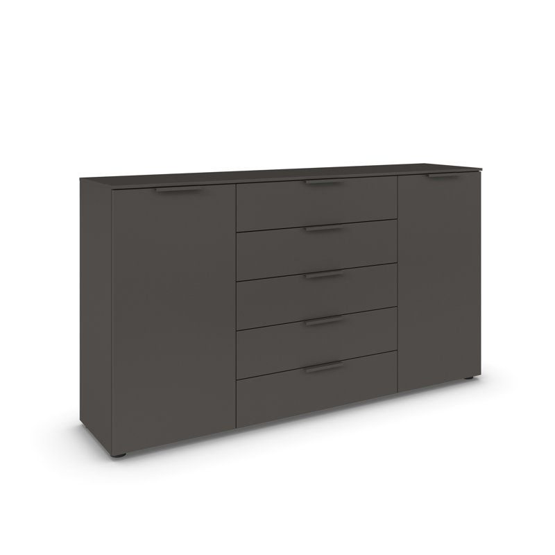 Flipp 5 - Drawer Chest of Drawers, Graphite