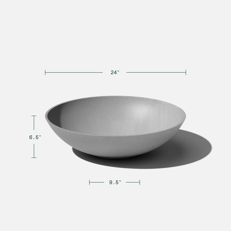 Pure Series Lane Bowl Planter