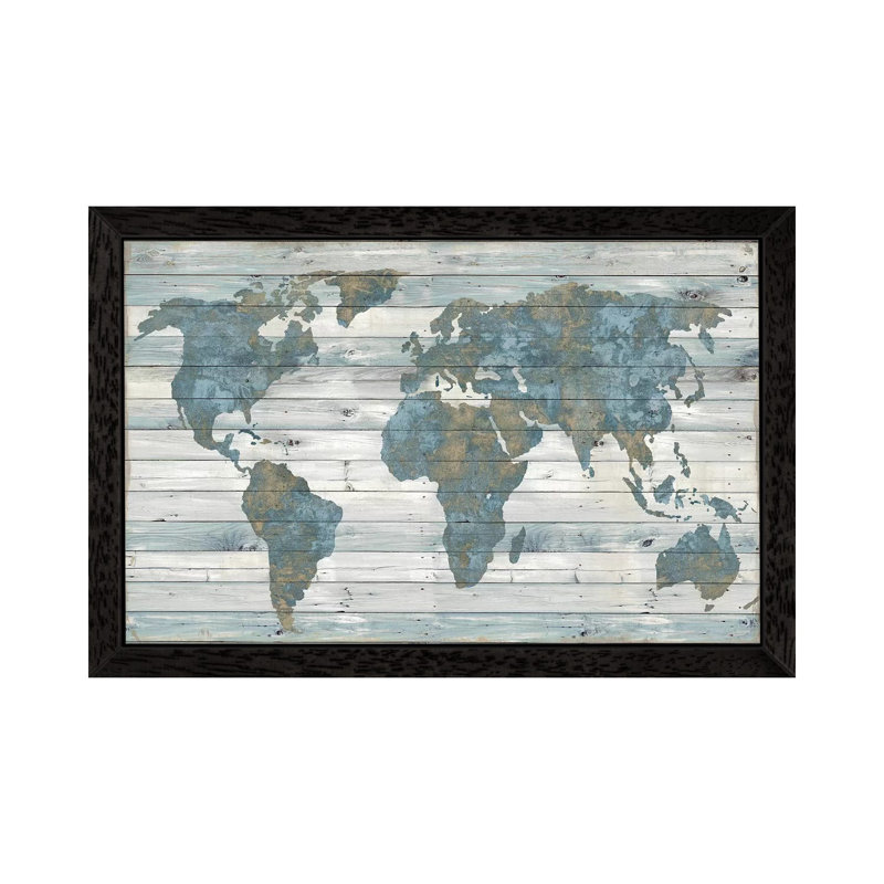 1 Piece Wall Art on Canvas, 152.5 cm H x 101.5 cm W, Black Framed