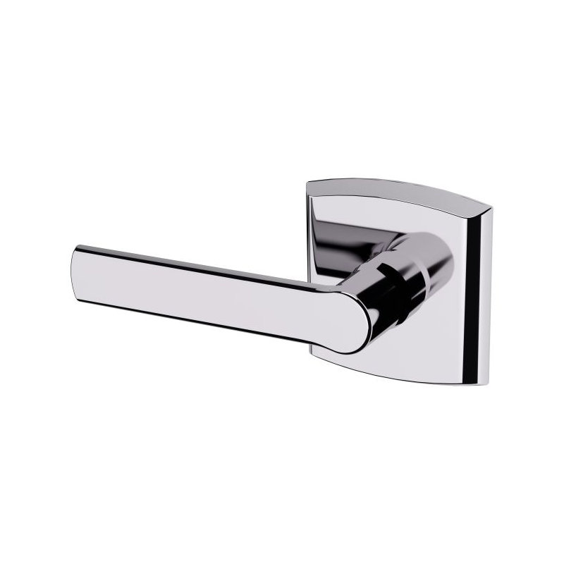 5485V Soho Single Dummy Door Lever with R026 Rose, Polished Chrome, Left