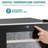 Freestanding 28-Bottle Compressor Wine Cooler, Glass Door Refrigerator with Digital Temperature Control (41–64°F) – Quiet Bar Fridge in Black