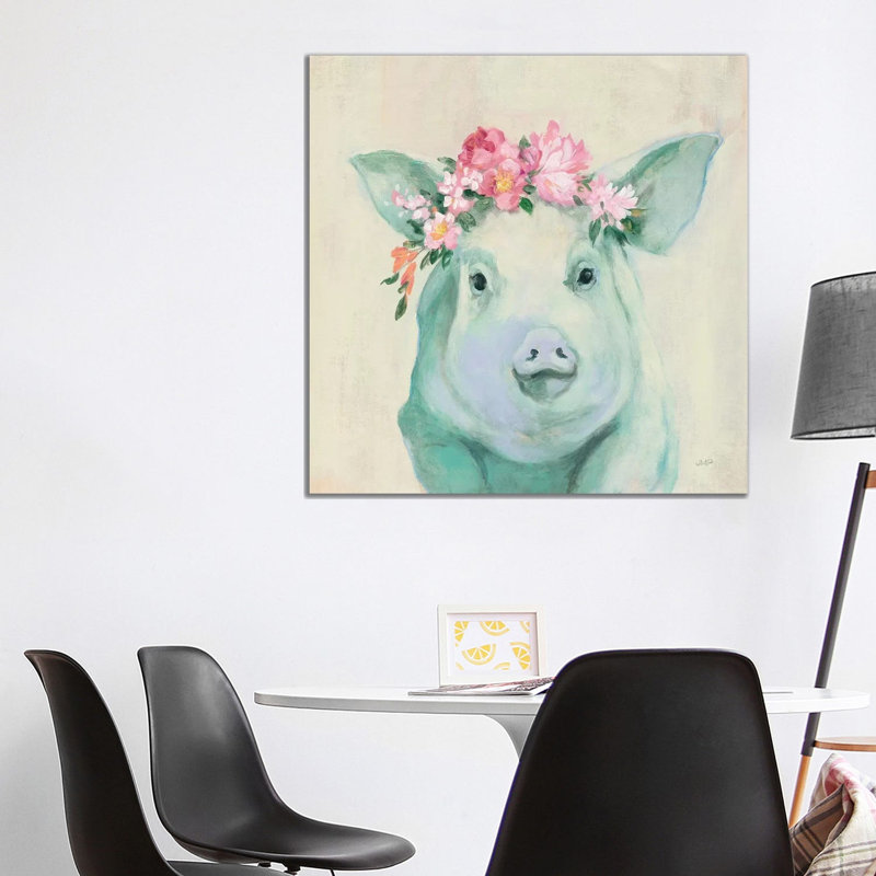 Festival Girl by Julia Purinton - Wrapped Canvas Gallery-Wrapped Canvas Giclée, 93.98 cm H x 93.98 cm W x 1.91 cm D