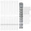 Fence with Post Segment Outdoor Barrier Garden Terrace Divider Boundary-2118853809