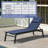 Foldable Outdoor Chaise Lounge Seat / Back Cushion Set with Headrest (Set of 2)-187239862-187239866