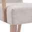 Ensemble de 2 chaises de salle à manger rembourrées avec accoudoirs-938475127