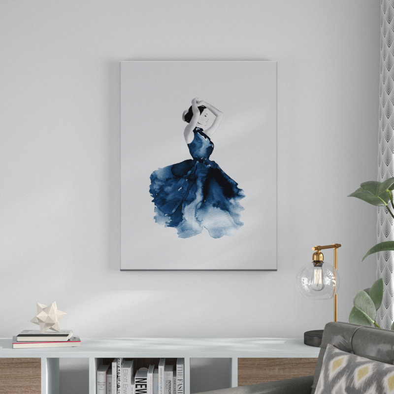 Painting on Canvas, 51cm H x 41cm W, Wrapped Canvas