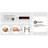 Farmhouse Fireplace Tv Stand For Up To 60 Inch Tv, Entertainment Center With 50" Electric Fireplace For 55 65 Inch Tv, 55" Tv Stand With Storage Cabinet Drawer For Living Room (off White)