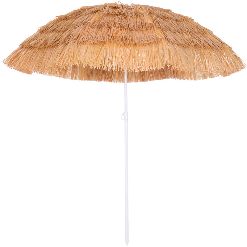 Milana 1.6m Beach Parasol, Brown