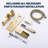  7" Wall Mounted Waterfall Tub Filler, Solid Brass Bathroom Tub Faucet with Hand Shower-65574164