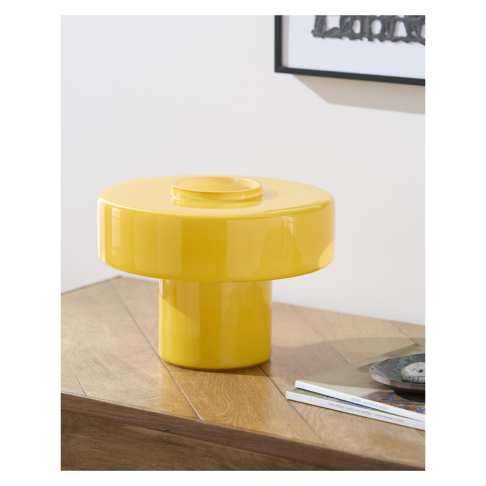 Rainville Table Lamp, Yellow