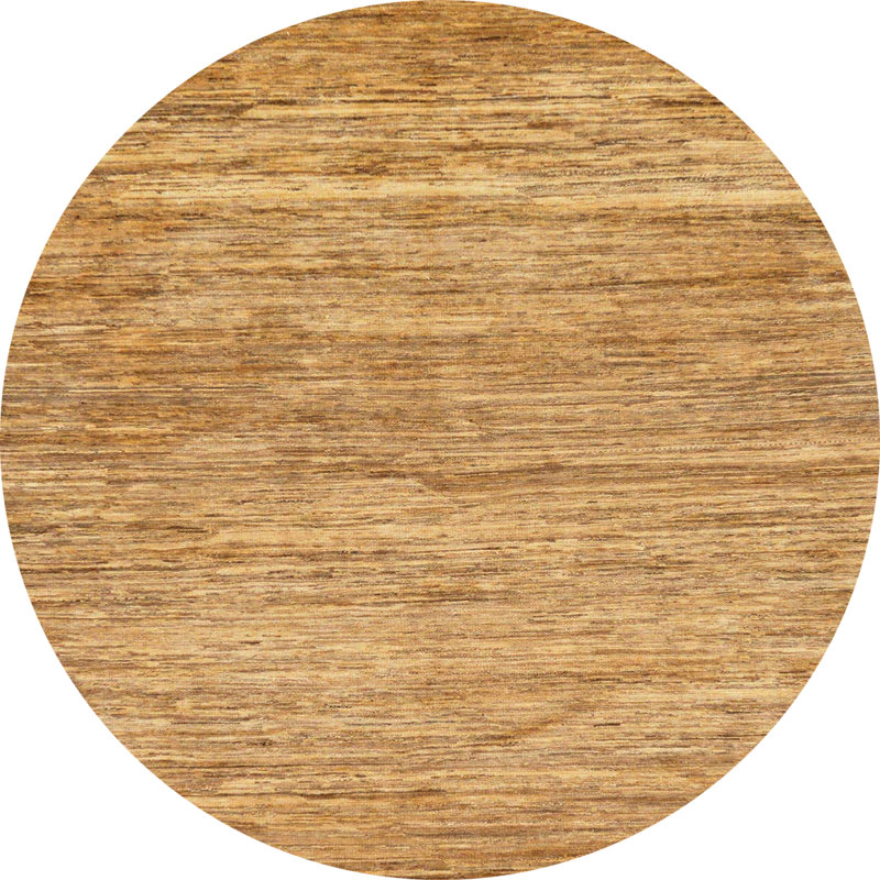 Tapis abstrait moderne 39 po, Rond 3 pi