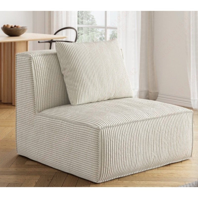 Canapé modulaire Belfin, canapé convertible en bloc de tofu Belfin