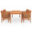 Rectangular 6 - Person Dining Set with Cushions-1871241459-1871241458
