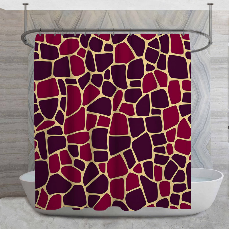 Rideau de douche Girafe, H 73 po x l 70 po