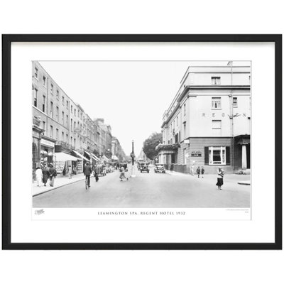 Leamington Spa, Regent Hotel 1932 by Francis Frith - Single Picture Frame Print