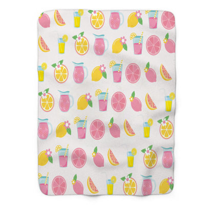 Couverture en sherpa 1 pièce Rosy
