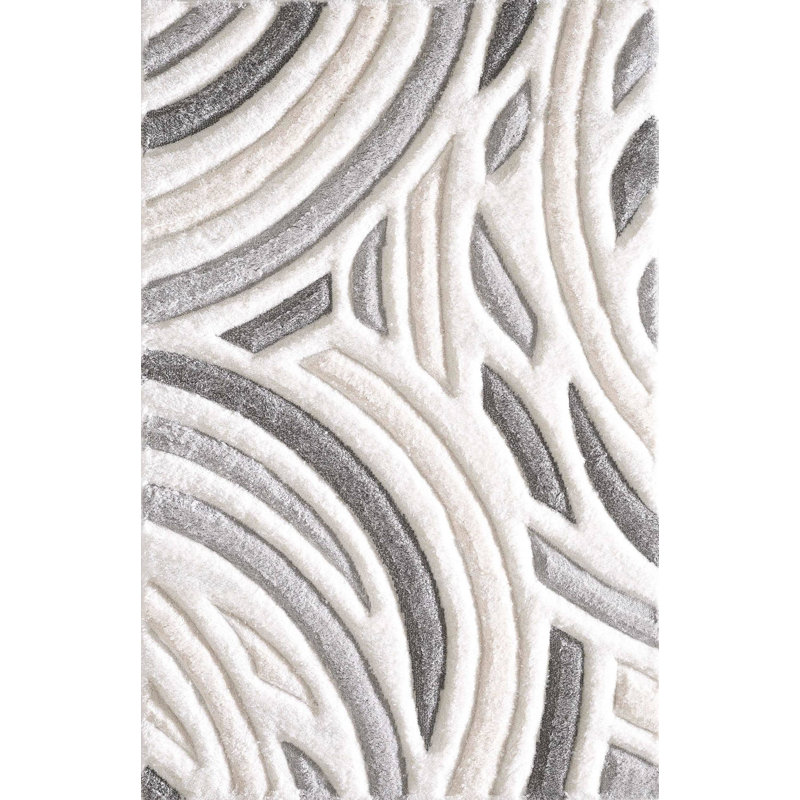 Tapis d'intérieur en polypropylène / polyester Braode, Rectangle 7 pi 11 po x 9 pi 10 po