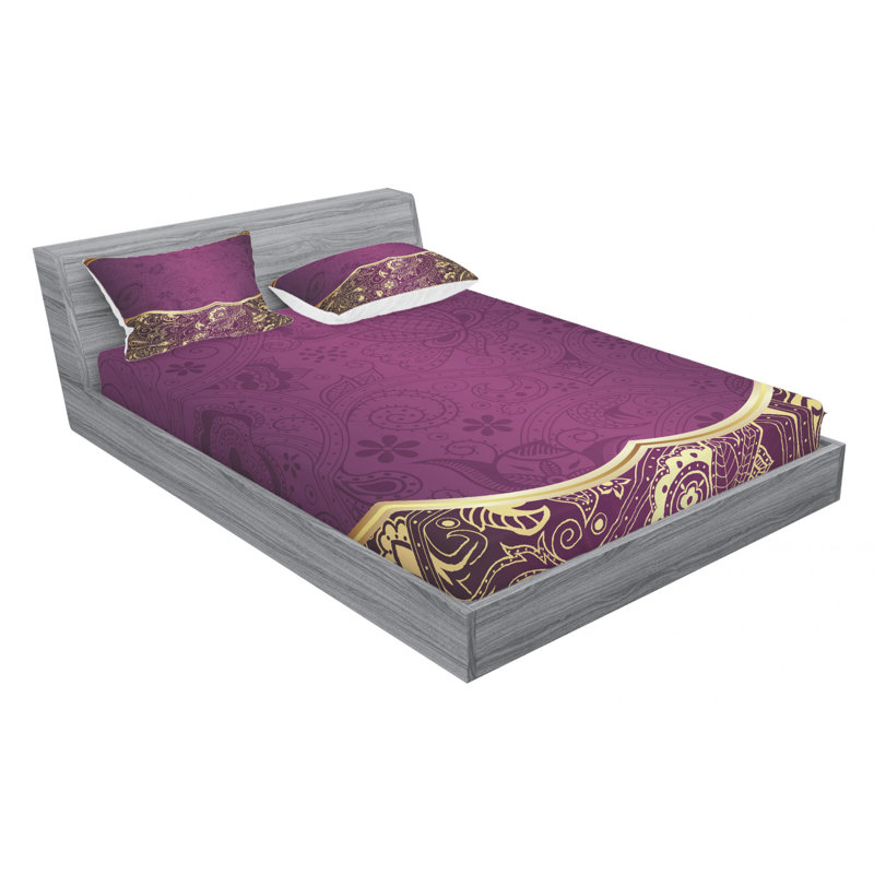 Microfiber Sheet Set, Full Sheet Set with Fitted Sheet